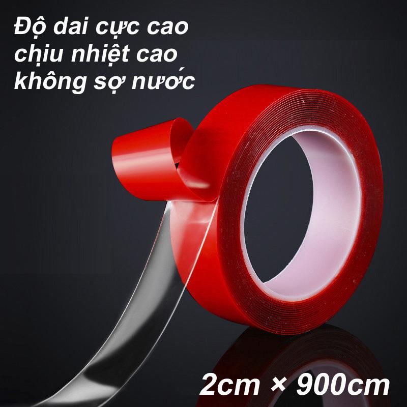 [HCM]Keo 2 mặt cường lực keo silicon chống nước không vết bẩn（3M x 4CUỘN）