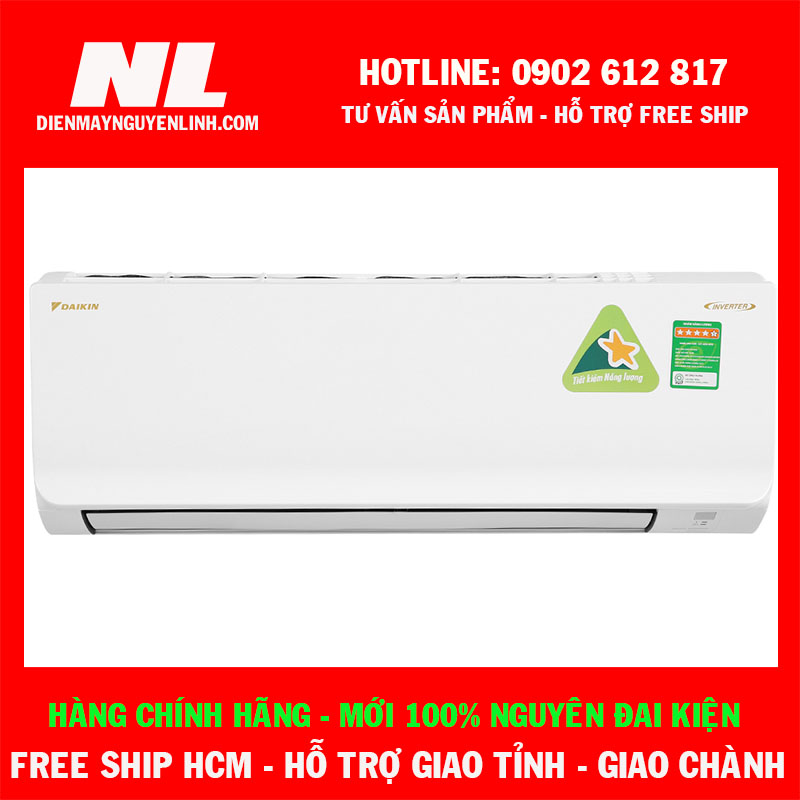 Máy lạnh daikin inverter 1 hp ftka25uavmv