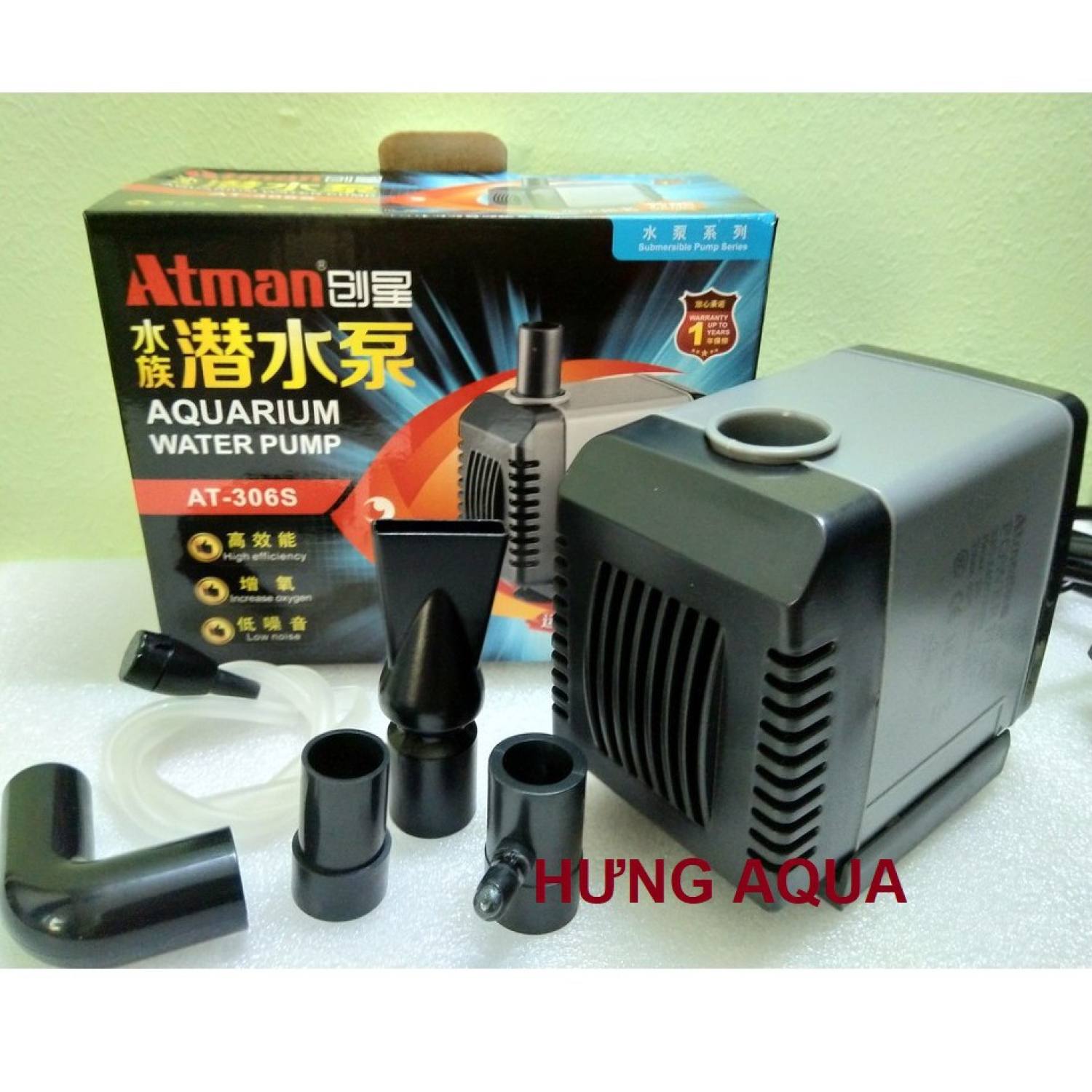 Máy bơm nước bể cá - bơm bể cá atman at 305s 13w, at 306s 27w chạy êm mạnh mẽ