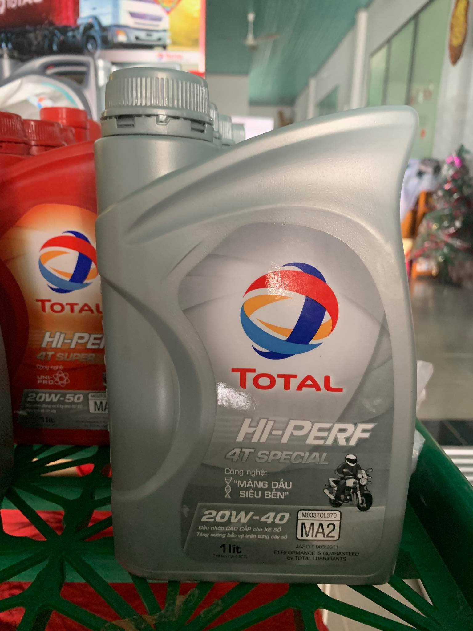Nhớt xe số Total Hi-Perf 4T Special 20W40 1L