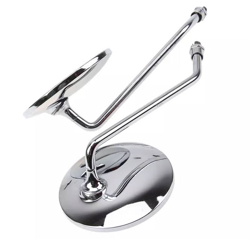 Kính/ gương chiếu hậu SH MODE, kiểu tròn chân 10 li thuận Inox cứng cáp - Gắn được nhiều dòng xe (giá 1 cặp)