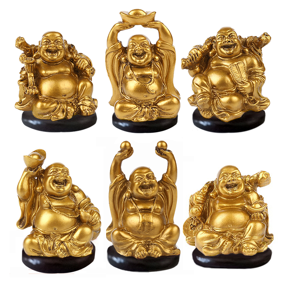 Tượng  Phật Di Lặc (1 tượng) Hoan Hỉ,Tài Lộc,May Mắn ( có 6 tư thế; Khách hàng chọn 1 tượng , gồm: A,B,C,D,E,F).AntinStore