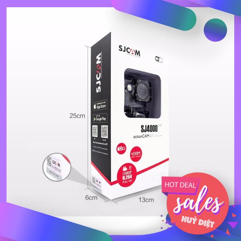Camera thể thao hành động sjcam sj4000 wifi lcd 2 inch waterproof hàng cao cấp