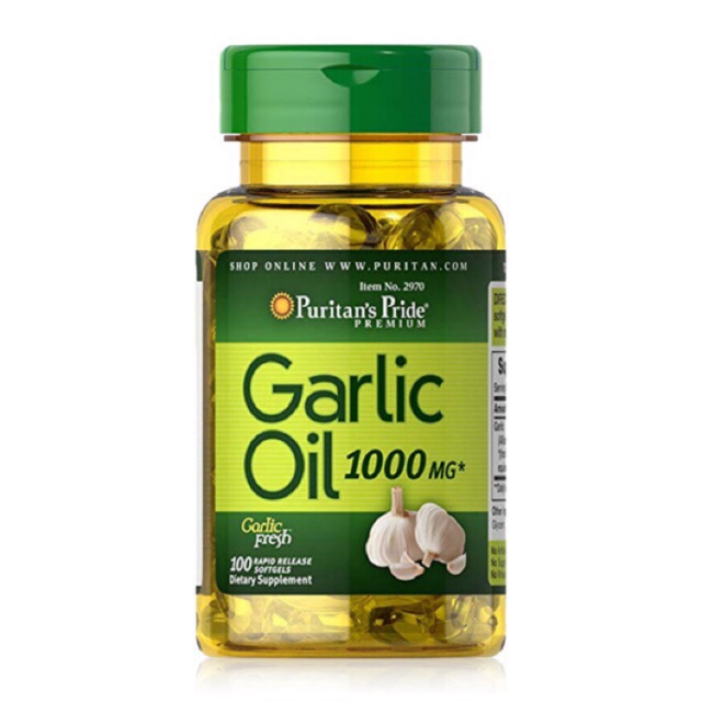 Tinh dầu tỏi Puritan s Pride Garlic Oil 1000mg