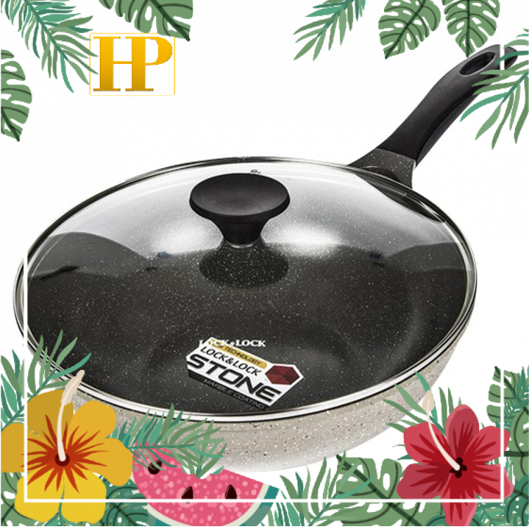 Chảo sâu lòng lock&lock stone lca6306d - 30cm
