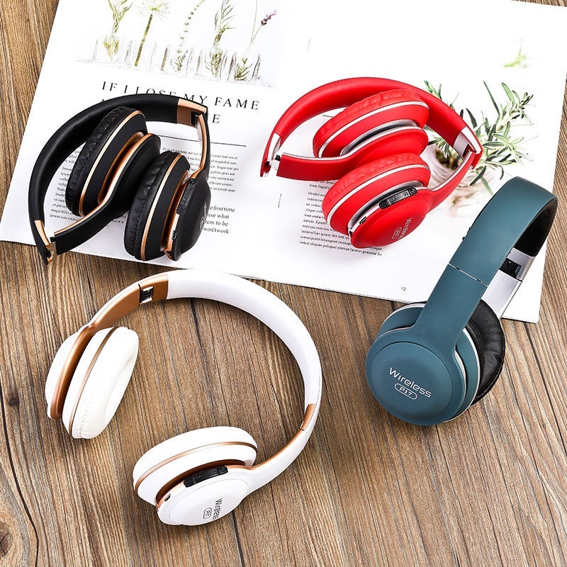 [HCM]Mua Tai Nghe Bluetooth Chụp Tai  Tai Nghe Trùm Đầu Giá Rẻ  Tai Nghe Không Dây Cao Cấp  Tai Nghe Chụp Tai P17 Âm Thanh Sống Động  Chống Ồn  Âm Bass Trầm Ấm  Kết Nối Nhanh  Bass Cực Mạnh  Nghe Rất Hay  Tuổi Thọ Pin Siêu Dài.