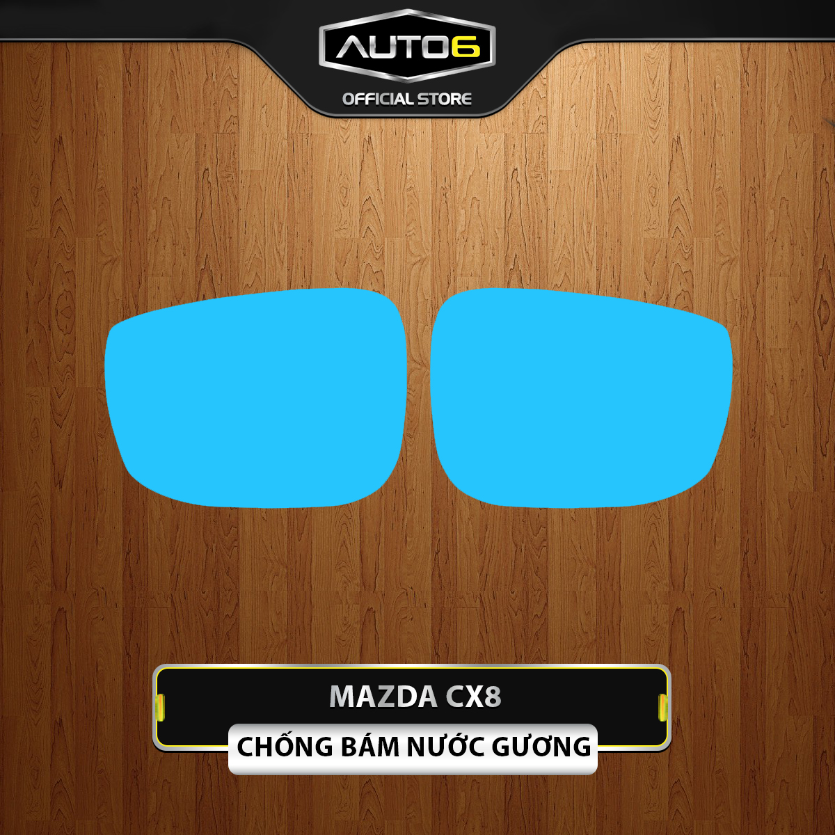 MAZDA CX8 - Tấm dán chống bám nước gương ô tô - AUTO6