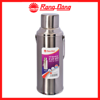 Phích Nước Bình Thuỷ Rạng Đông 2035 st2 2 Lít 3.2 Lit INOX Cao Cấp Dùng Làm Quà Tặng