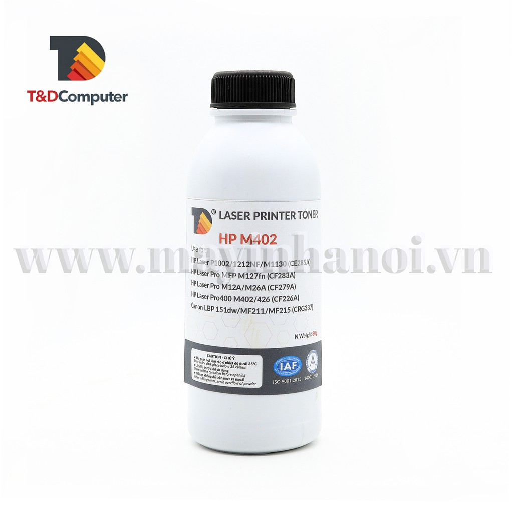 Mực Đổ Nhật Bản T&D Sử Dụng Cho Hộp Mực Canon 337 - 26A Chính Hãng