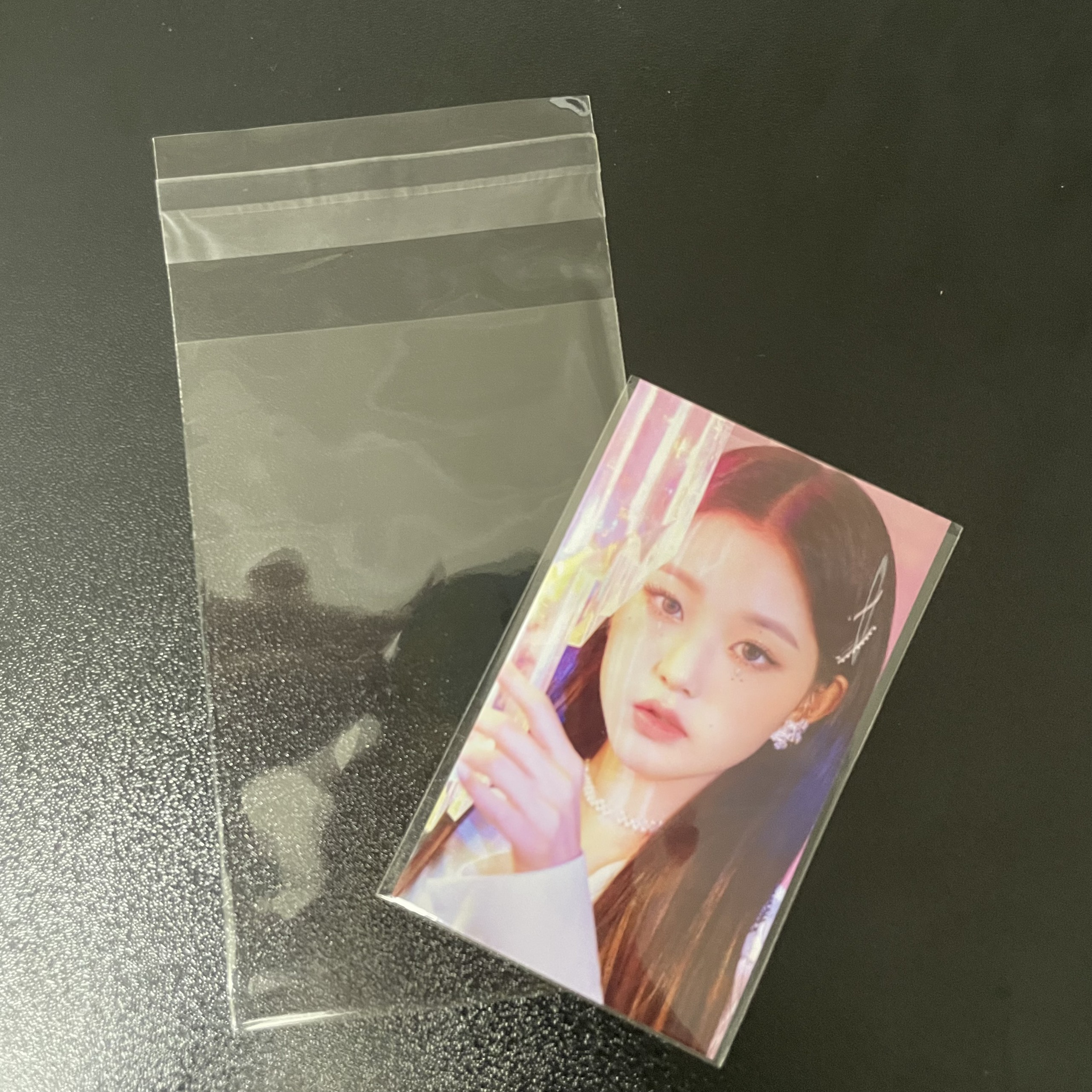 Xấp bọc bài, sleeves có dán size 6x10 dùng để bọc bài, bọc card, ...