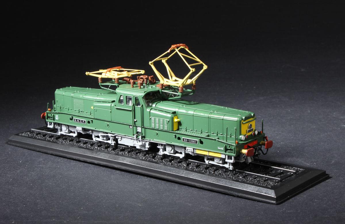 Mô hình đầu máy tàu hỏa SNCF BB 12087 1957 Atlas tỉ lệ 1:87