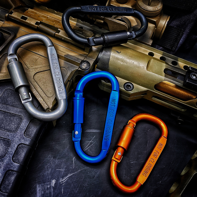 ⚡⚡ [HOT SALE] Móc Khóa Nhôm Đa Năng KHÓA XOAY Treo Đồ Đi Phượt CARABINER (ĐƯỢC CHỌN MÀU) FUNO