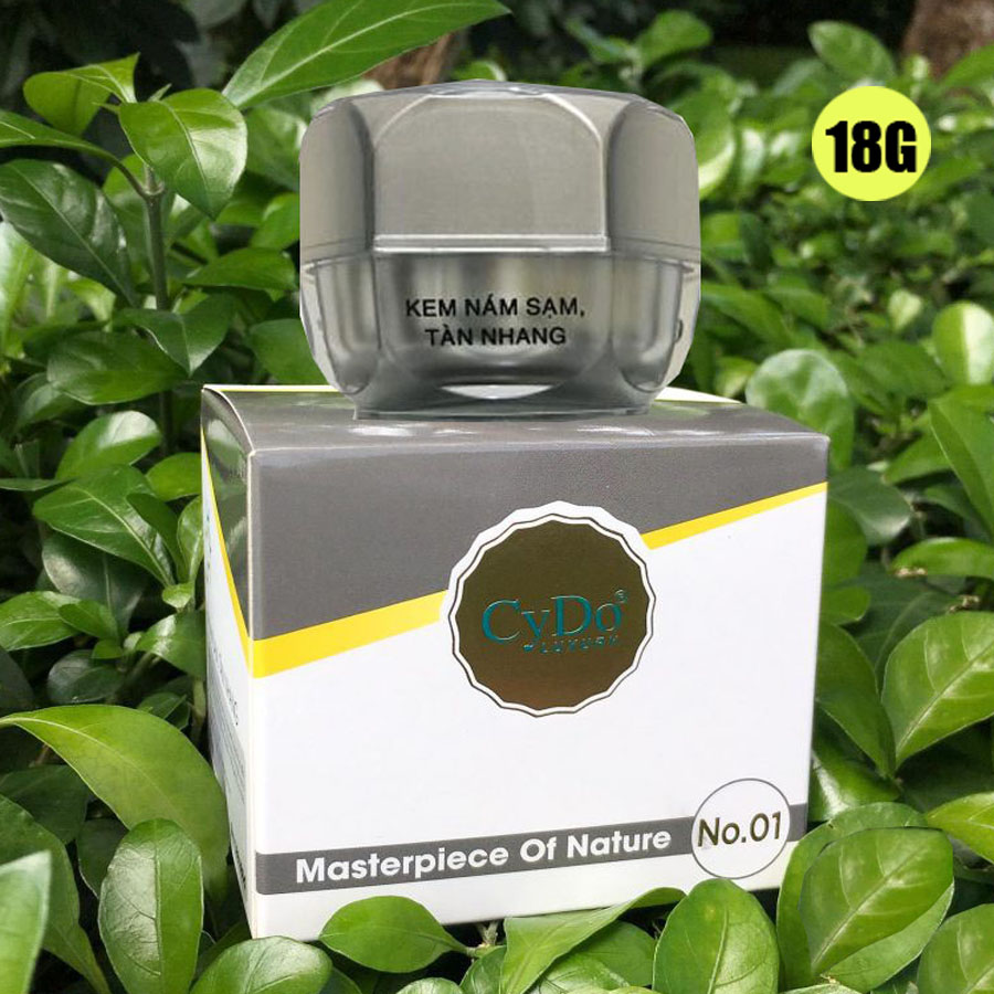 Kem Nám sạm tàn nhang Cydo Luxury No1 18g - Sạch nám tàn nhang - Giúp da trắng sáng mềm mịn từ thảo dược thiên nhiên - Chính hãng Gia Bảo