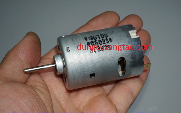 Motor johnson 545 12v 2 bạc đạn / động cơ 545 12v