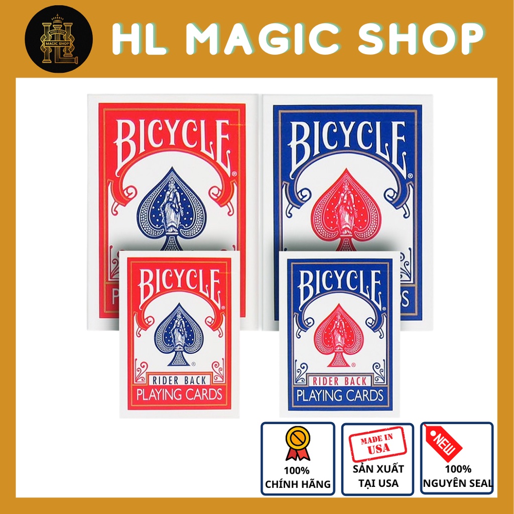 Bộ bài tây Mini Bicycle Cards [Hàng Mỹ]