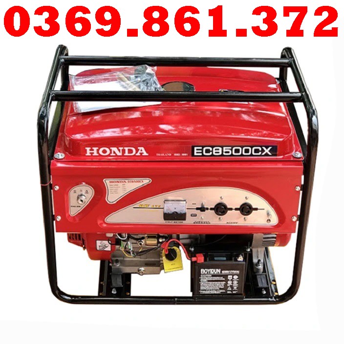Máy phát điện chạy xăng honda 7kw ec8500cx đề