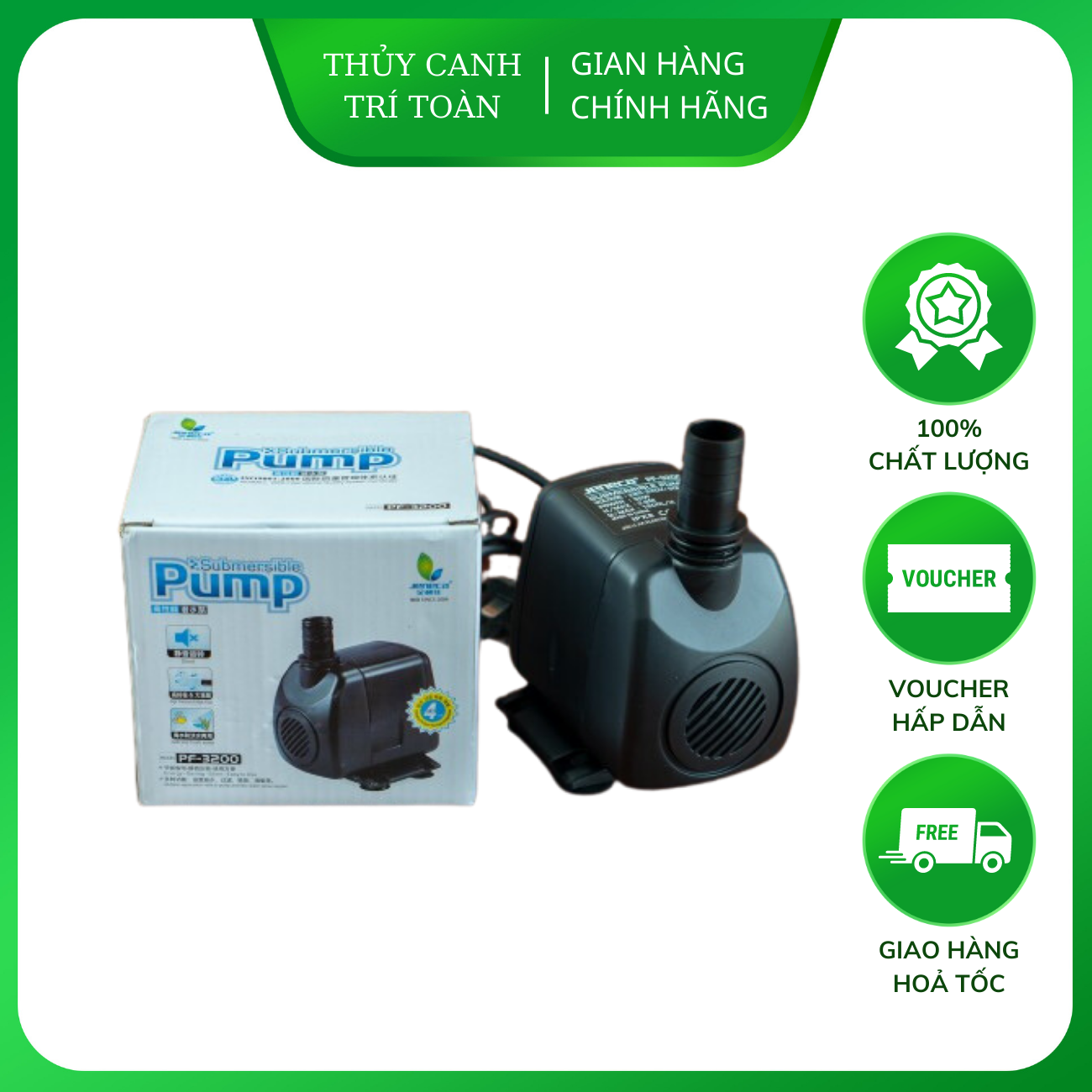 Máy bơm nước mini hồ cá dòng Jeneca AP 3200