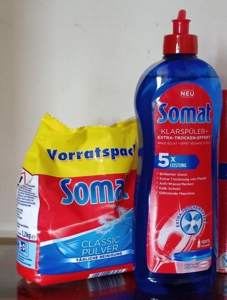 Combo bột rửa bát somat 1.2kg hoặc Nước làm bóng somat 750ml