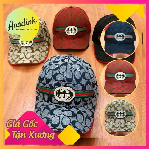 Mũ - nón kết kaki gucci cực ngầu mới nk-019