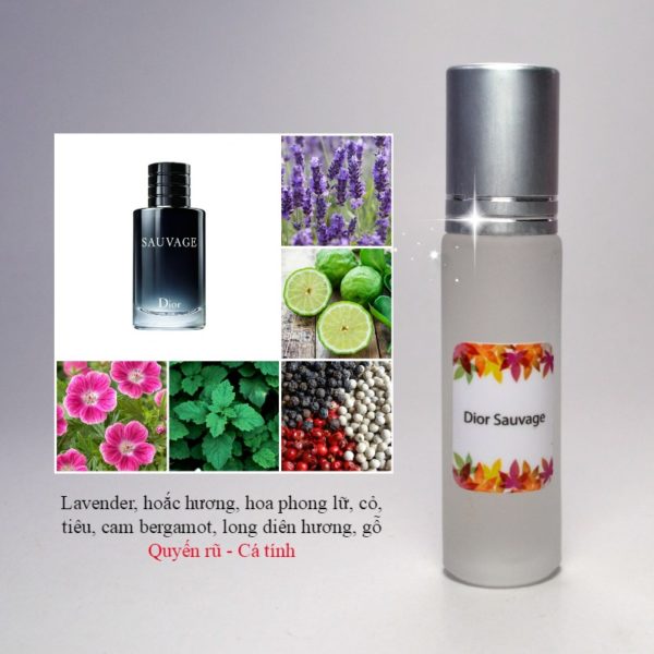 [HCM]Tinh Dầu Nước Hoa Pháp D. Sauvage