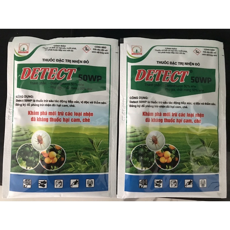 Detect 50WP 10gr - Chuyên nhện hoa hồng, cúc, cây cảnh