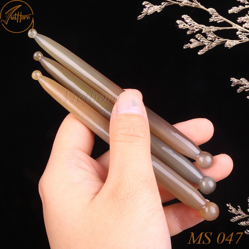 Cây gạch bạch huyết điện chẩn /MÁT XA, DAY ẤN HUYỆT BẰNG SỪNG làm đẹp da - VIETHORN