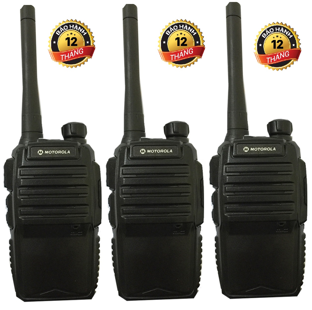Bộ 3 Bộ đàm nhỏ chất lượng cao Motorola MT268 (Bảo hành 12 tháng)