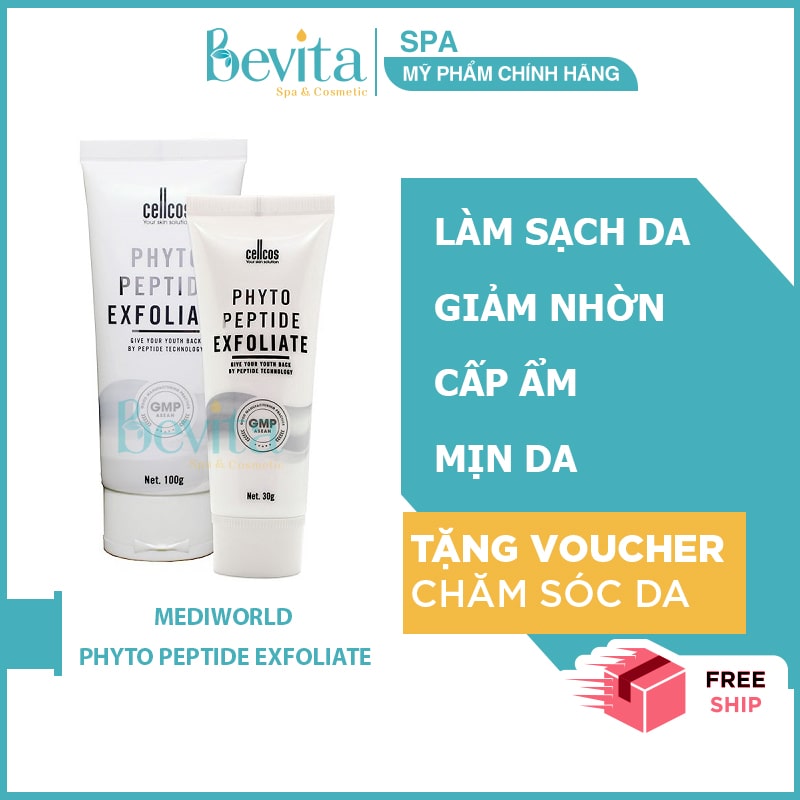 Tẩy da chết Mediworld Phyto Peptide Exfoliate 30gr - Bevita