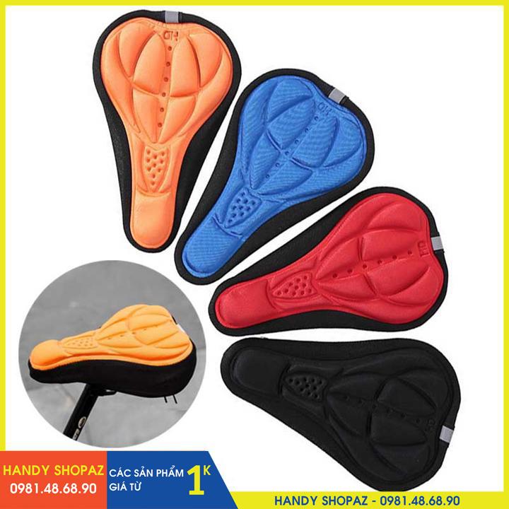 (CHỌN MÀU) Đệm Lót Yên Xe Đạp Dày Dặn Siêu Êm, Thoáng Khí HSA0646