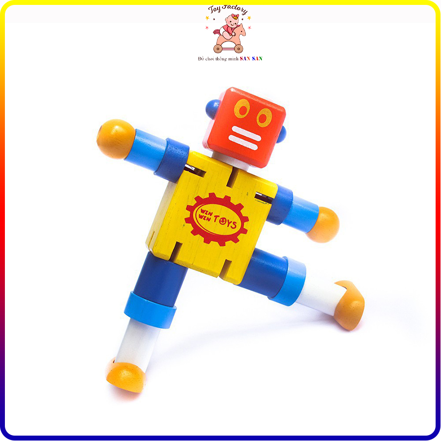Cậu bé người máy - Đồ chơi gỗ Winwintoys