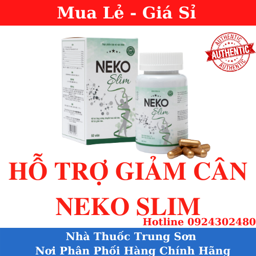 NeKo Slim Hộp 60 Viên Cam Kết Chính Hãng- TS01
