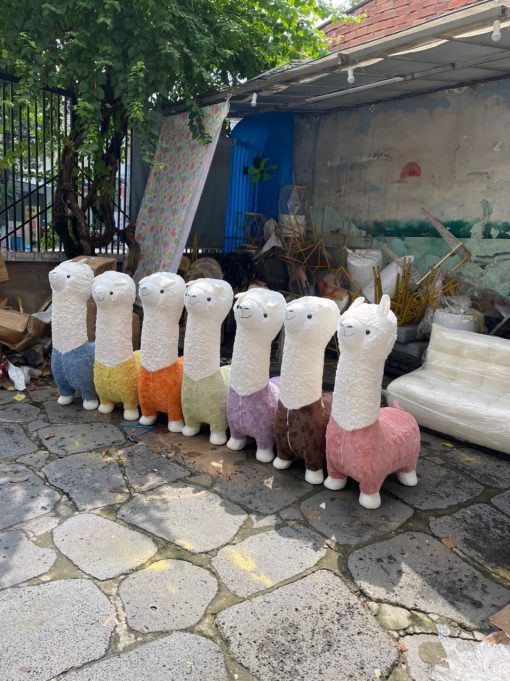 Ghế lạc đà Alpaca đáng yêu - Camel Alpaca Chair