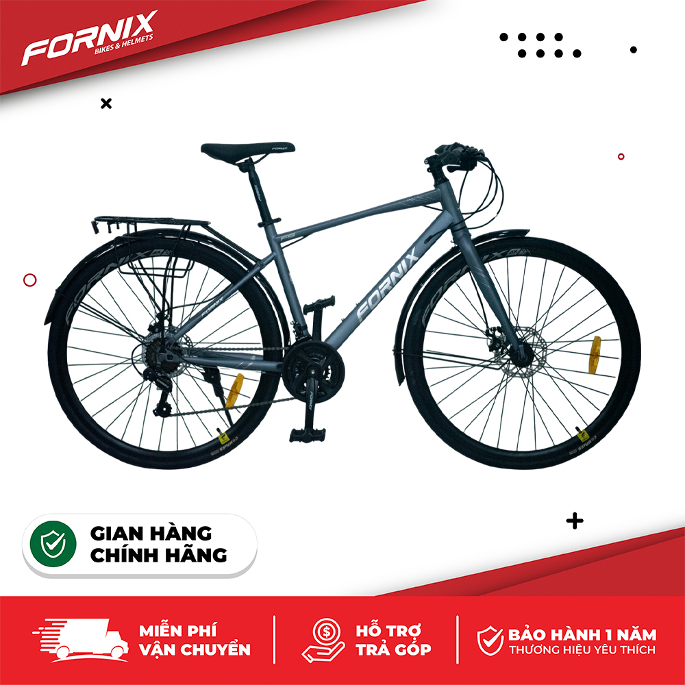 Xe Đạp Touring/ Đường Phố F9 - FORNIX - Vòng Bánh 700c - Khung Thép - Bảo Hành 12 Tháng