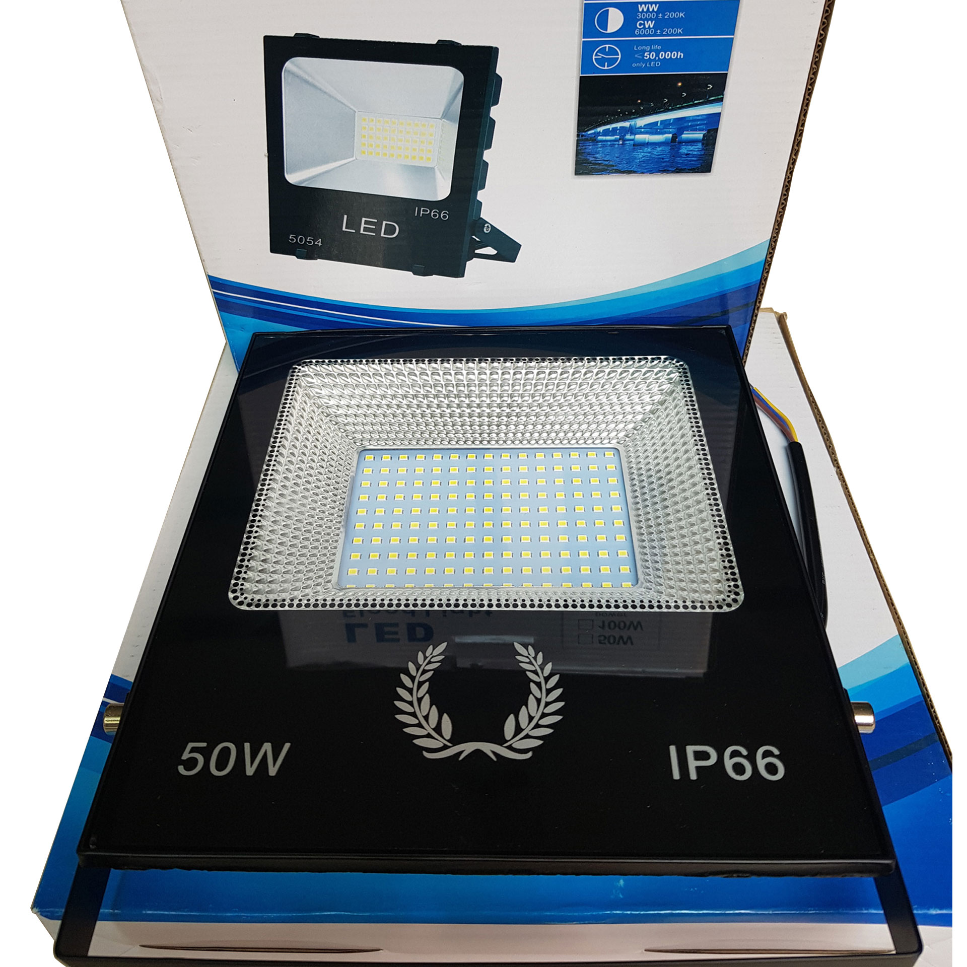 Đèn pha led smd 100w ánh sáng trắng - tiết kiệm điện - sử dụng nguồn 220v