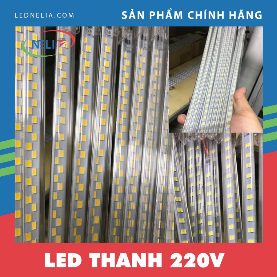 Thanh led 5730 điện 220V cắm điện trực tiếp không cần nguồn chuyển đổi điện áp