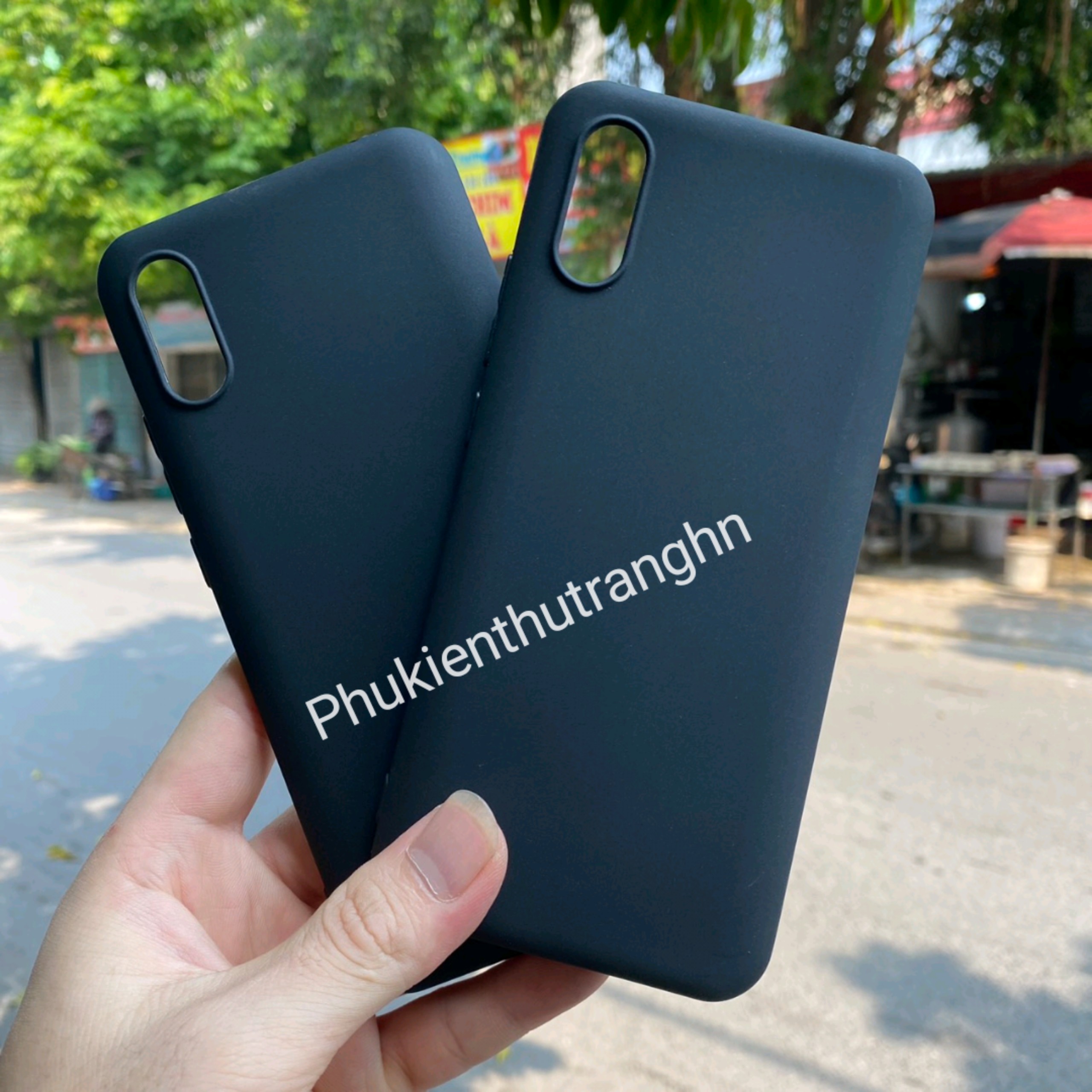 Ốp lưng Xiaomi Redmi 9A dẻo đen cao cấp chống bám vân tay