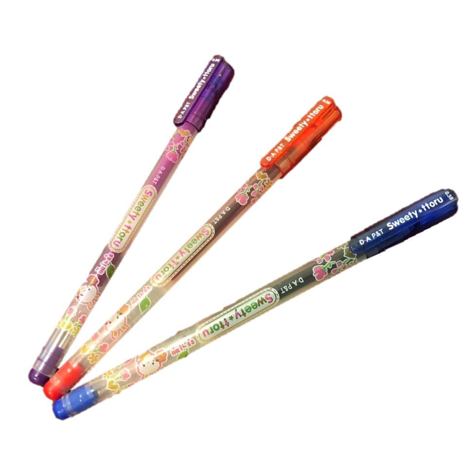 Bút viết mực gel d-a p&t sweety ttoru 0.38mm