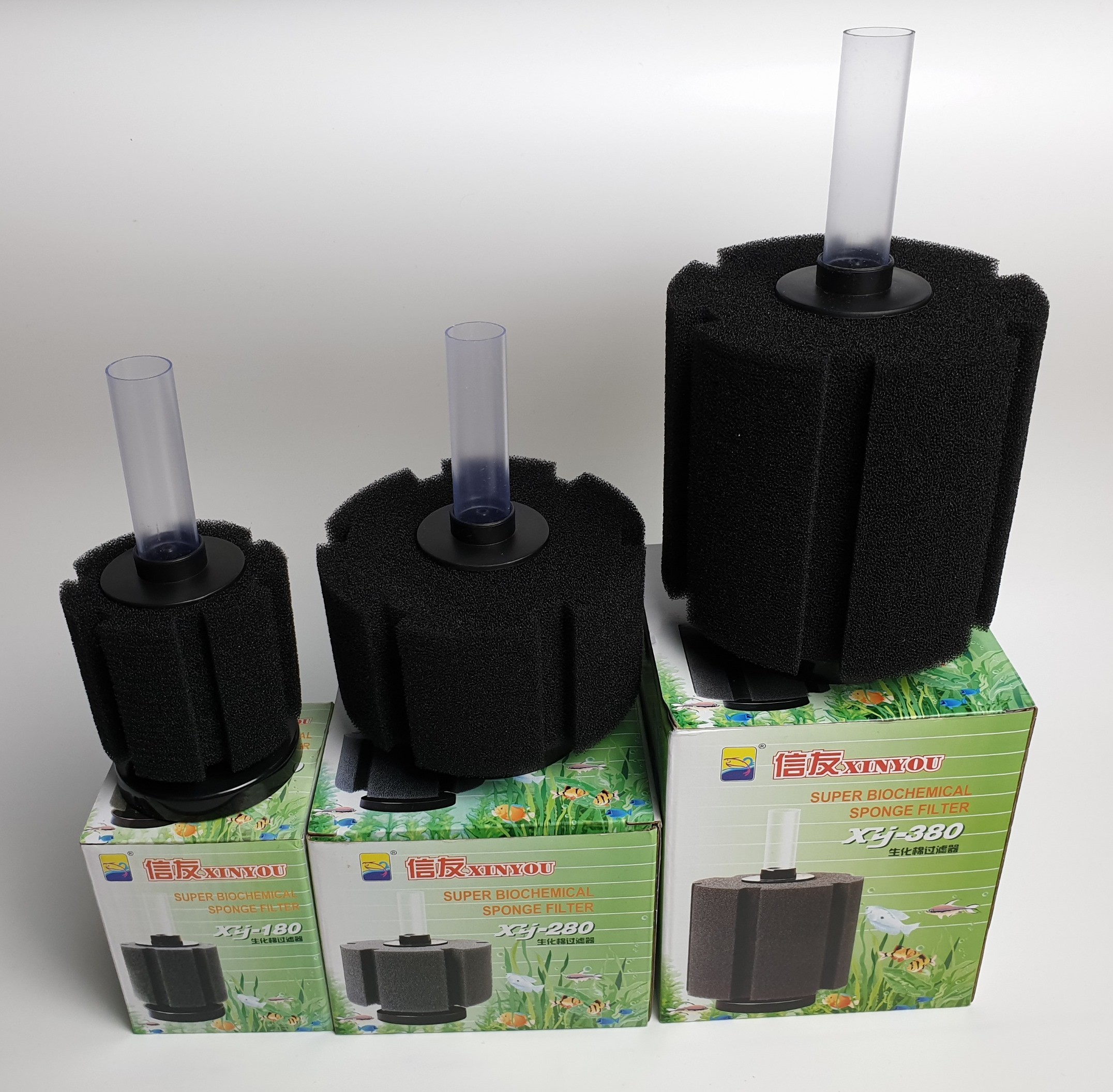 Lọc Sủi Vi Sinh XY280 / XY-280 Cho Hồ Cá - Lọc Hơi Bio Xốp, Lọc Mút Cho Bể Cá Thủy Sinh
