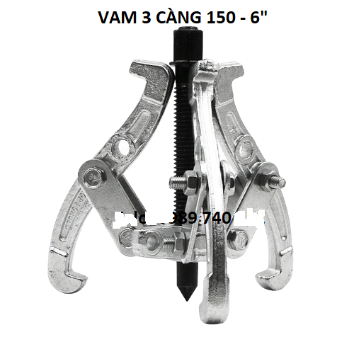 Vam 3 càng 150 - cảo 3 chấu 150 mm