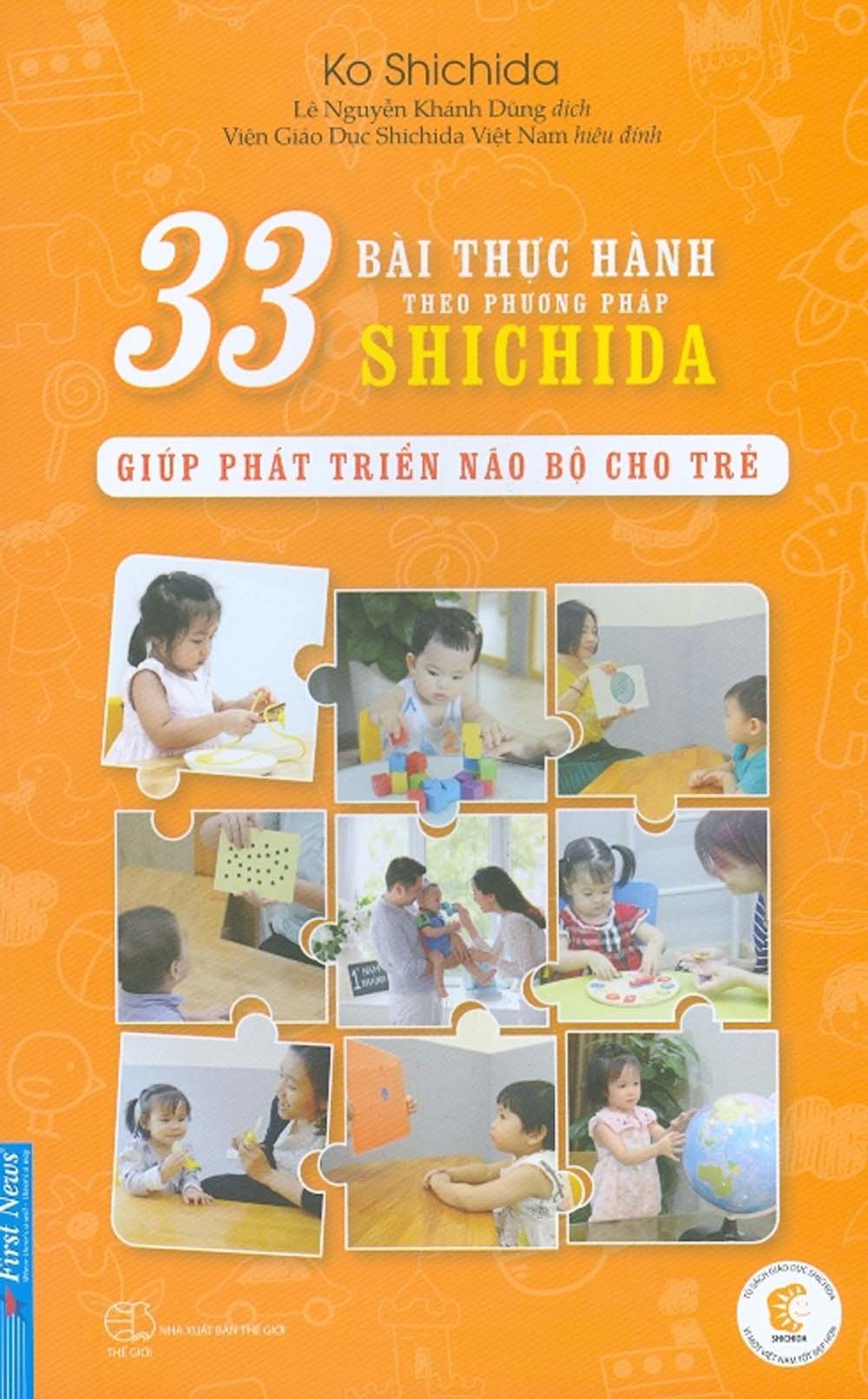 33 bài thực hành theo phương pháp shichida giúp phát triển não bộ cho trẻ
