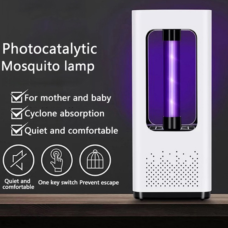 Đèn Diệt Muỗi Và Côn trùng UV Electric Mosquito Killer Hình Tháp Vuông Kiêm Đèn Ngủ 5W