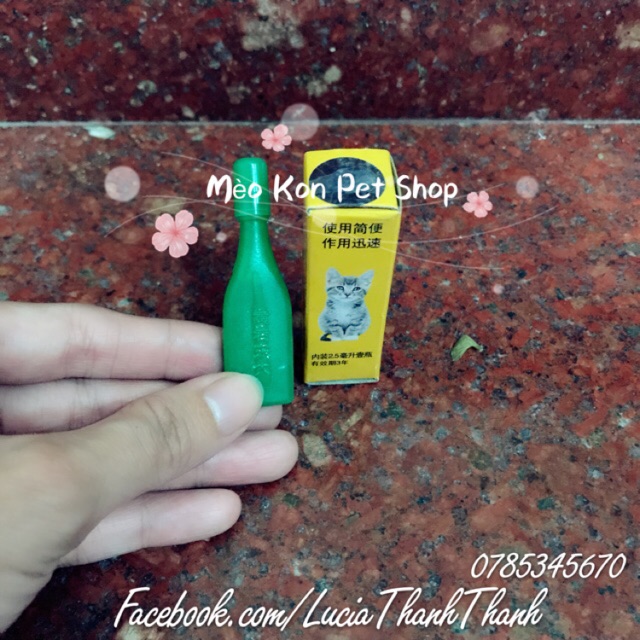 Lọ thuốc rận chó mèo