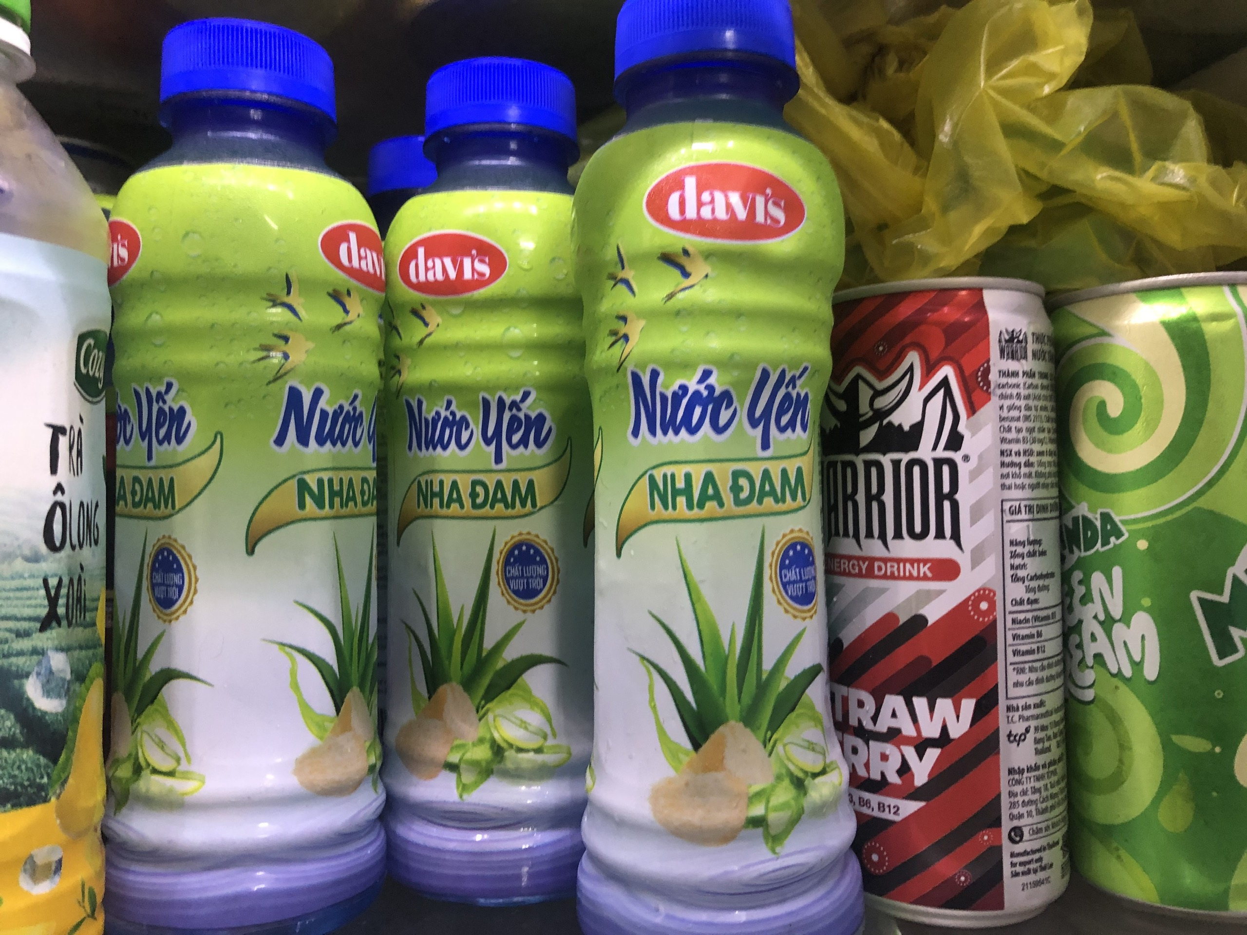 Nước yến nha đam Tingco đóng chai, thanh ngọt