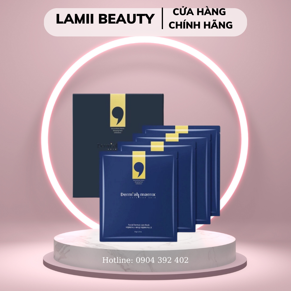 Mặt nạ thạch Derm all matrix facial dermal care mask - LAMII BEAUTY