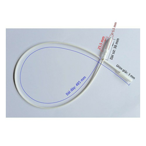 Combo 2 dây sứ đánh lửa bếp ga âm có dây liền