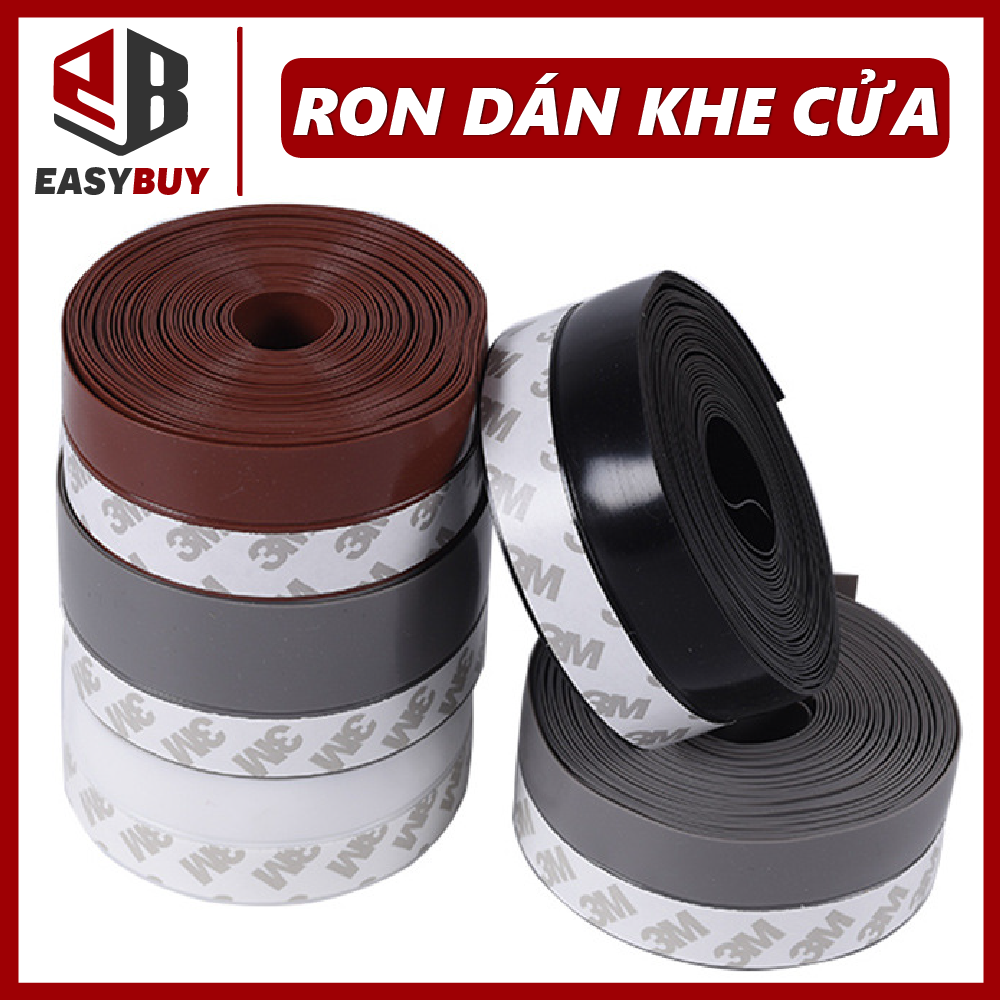 [HCM]6 Mét Ron Dán Chân Cửa Cửa Sổ Dán Chống Bụi Côn Trùng Giữ Nhiệt Trong Phòng 25/35/45mm