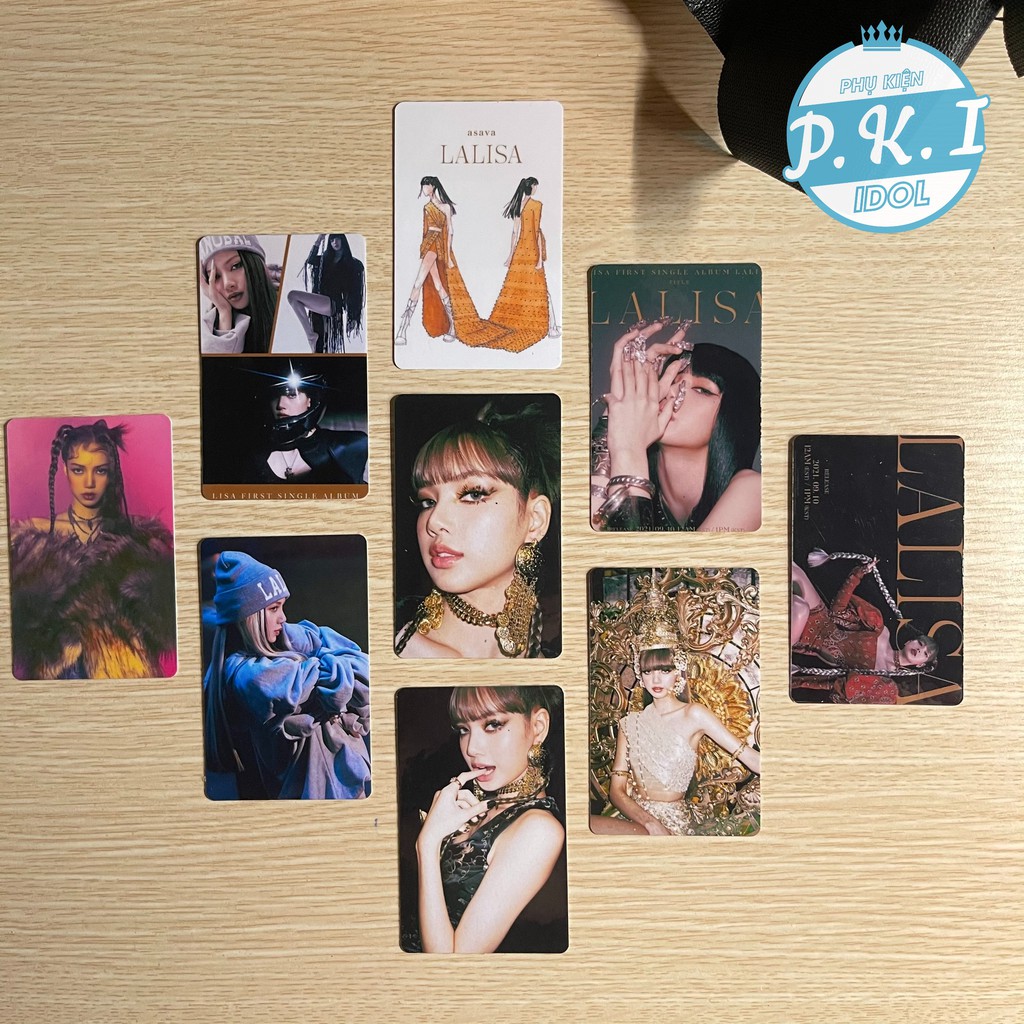 LISA MV LALISA - Bộ Thẻ Card Ảnh Lisa TRONG MV Lalisa Sưu Tầm Mới Nhất + Kèm Poster Lalisa Full HD