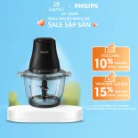 Máy Xay Thịt Philips HR1502/00 2 Lít|500W|  Cối nhựa chất lượng- Hàng Chính Hãng
