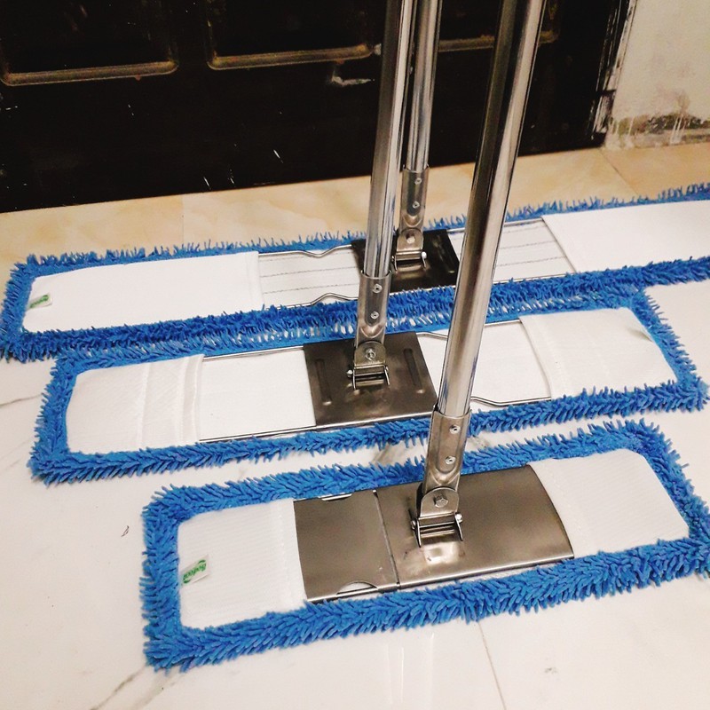 Chổi lau sàn công nghiệp 45cm - cây lau sàn bệnh viện
