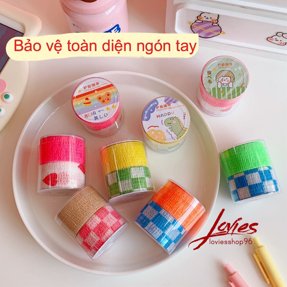 [HCM]Băng Quấn Bảo Vệ Ngón Tay Chống Chai Tay Khi Viết/Chơi Thể Thao loviesshop96
